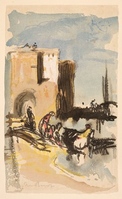 Lot 215 - Urushibara (Yoshijiro, 1888-1953). Leaves from the Sketch Books of Frank Brangwyn