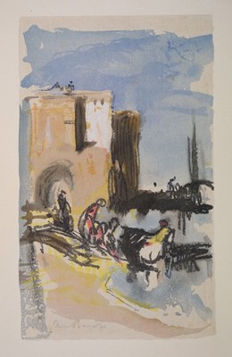 Lot 215 - Urushibara (Yoshijiro, 1888-1953). Leaves from the Sketch Books of Frank Brangwyn