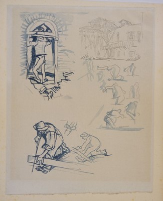 Lot 215 - Urushibara (Yoshijiro, 1888-1953). Leaves from the Sketch Books of Frank Brangwyn