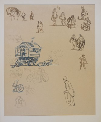 Lot 215 - Urushibara (Yoshijiro, 1888-1953). Leaves from the Sketch Books of Frank Brangwyn