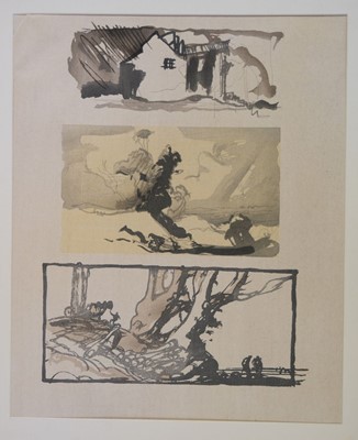Lot 215 - Urushibara (Yoshijiro, 1888-1953). Leaves from the Sketch Books of Frank Brangwyn