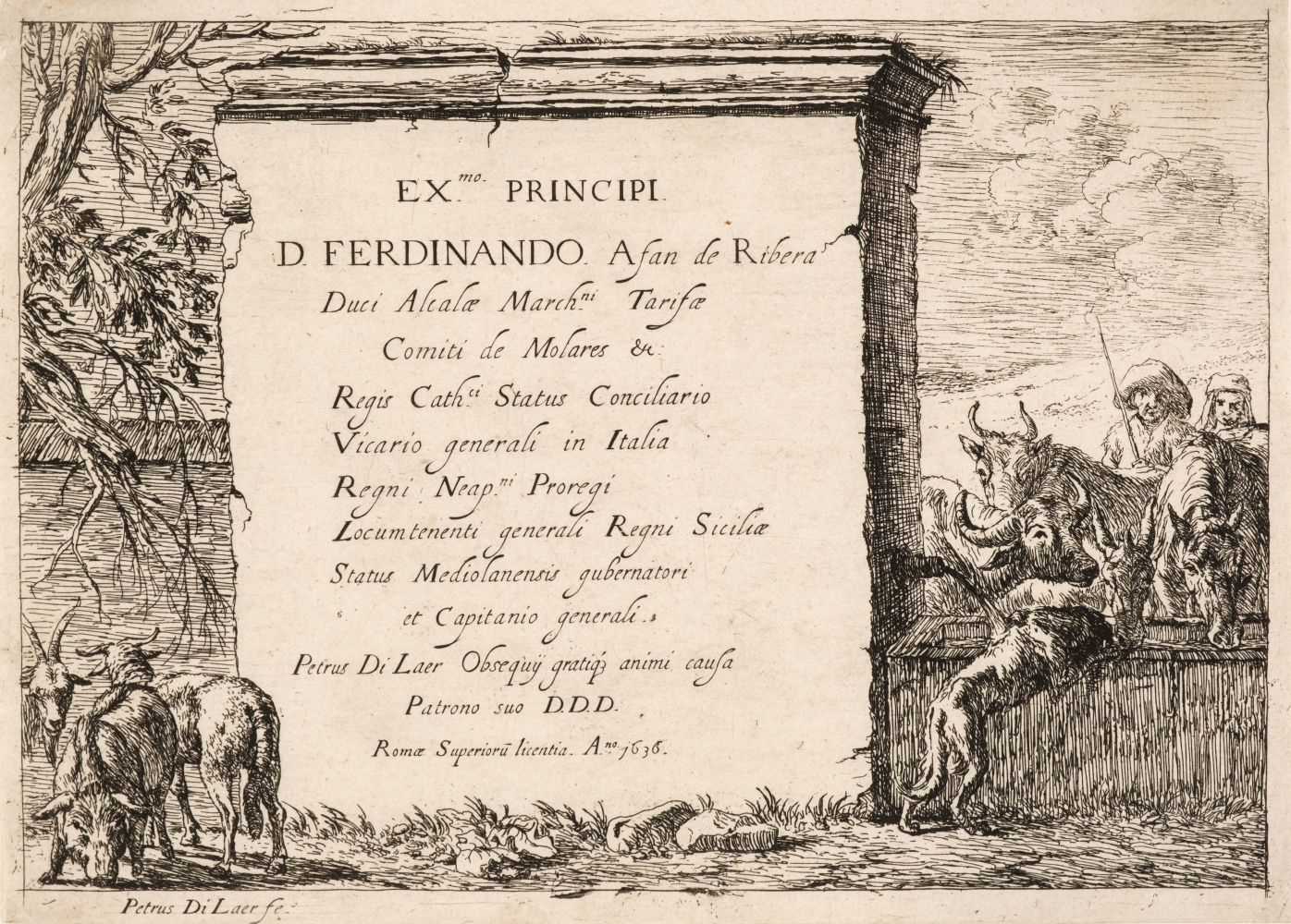Lot 30 - Barbault (Jean 1718-1762), Two views of Rome, etchings