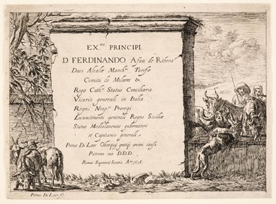 Lot 30 - Barbault (Jean 1718-1762), Two views of Rome, etchings