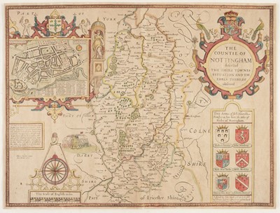 Lot 86 - Nottinghamshire. Speed (John), The Countie of Nottingham described..., 1676