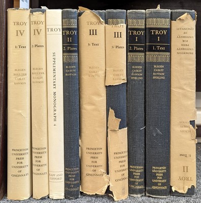 Lot 216 - Blegen (Carl W., and others). Troy: Excavations conducted by the University of Cincinnati, 1932-1938 and others...