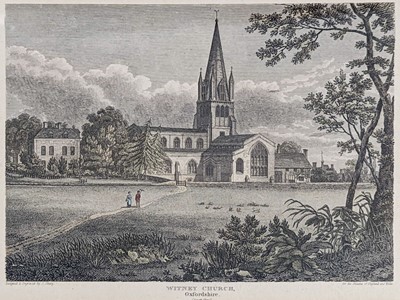 Lot 186 - Oxfordshire. A collection of 24 topographical views, 17th - 19th century
