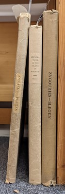 Lot 213 - Blegen (Carl W.). Korakou, a prehistoric settlement near Corinth, 1st edition, 1921, & 2 others