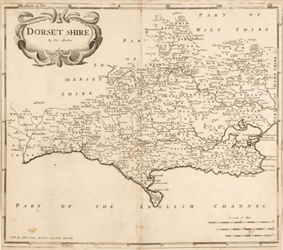 Lot 127 - Morden (Robert). A collection of 25 maps, 1695 or later