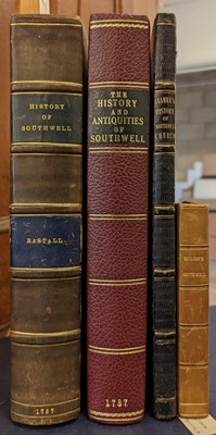 Lot 65 - Rastall (W. Dickinson). A History of the Antiquities of the Town and church of Southwell, 1787
