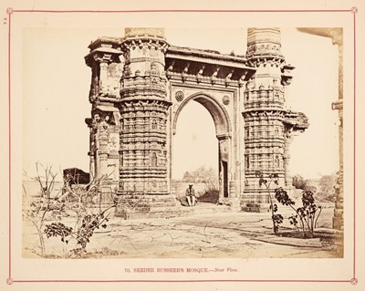 Lot 2 - Biggs (Thomas). Architecture at Ahmedabad, 1st edition, London: John Murray, 1866