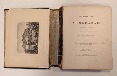 Lot 2 - Biggs (Thomas). Architecture at Ahmedabad, 1st edition, London: John Murray, 1866
