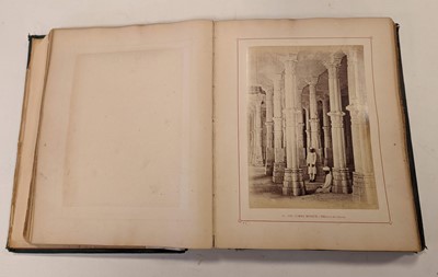 Lot 2 - Biggs (Thomas). Architecture at Ahmedabad, 1st edition, London: John Murray, 1866