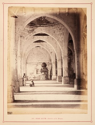 Lot 2 - Biggs (Thomas). Architecture at Ahmedabad, 1st edition, London: John Murray, 1866