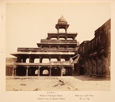 Lot 4 - Cole (Henry Hardy). Illustrations of Buildings near Muttra and Agra,  London: W.H. Allen, 1873