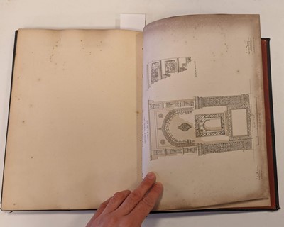 Lot 4 - Cole (Henry Hardy). Illustrations of Buildings near Muttra and Agra,  London: W.H. Allen, 1873