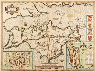 Lot 117 - Isle of Wight. Speed (John), Wight Island, J. Sudbury & G. Humble, 1627