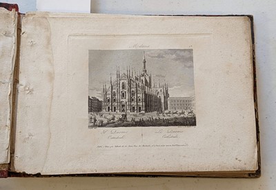 Lot 26 - Les Curiosites de la Ville de Milan et de ses Environs, Milan: Vallardi, 1820