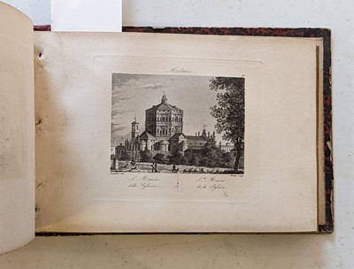 Lot 26 - Les Curiosites de la Ville de Milan et de ses Environs, Milan: Vallardi, 1820