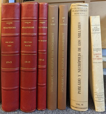 Lot 257 - Leisner (Georg & Vera). Die Megalithgraber, 3 volumes, 1943-56