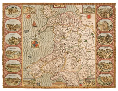 Lot 165 - Wales. Speed (John), Wales, Thomas Bassett & Richard Chiswell, circa 1676