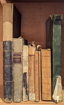 Lot 324 - Manuscript Poetry. Poems by Rev. William Archibald Armstrong(?) of Pengelly Lodge, 1829-36
