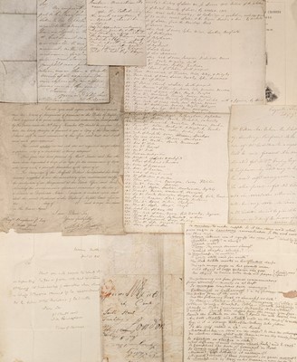Lot 313 - Ephemera. Including letters, documents and manuscripts etc., 18th-early 20th century
