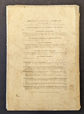Lot 10 - Dieulefils (Pierre). Indo-Chine Pittoresque & Monumentale..., [1907]