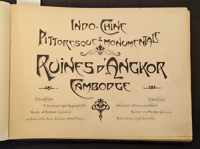 Lot 10 - Dieulefils (Pierre). Indo-Chine Pittoresque & Monumentale..., [1907]
