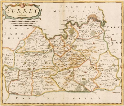 Lot 128 - Morden (Robert). A collection of eleven maps, 1695 or later