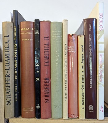Lot 280 - Schaeffer (C.). Mission de Ras Shamra, tome 3, 5 & 7. Ugaritica I, II & VII, Paris, 1939, 49 & 78