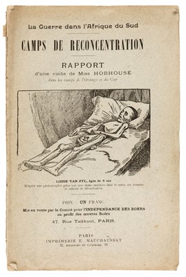 Lot 20 - Hobhouse (Emily). Camps de Reconcentration, Paris: E. Mauchaussat, c.1901