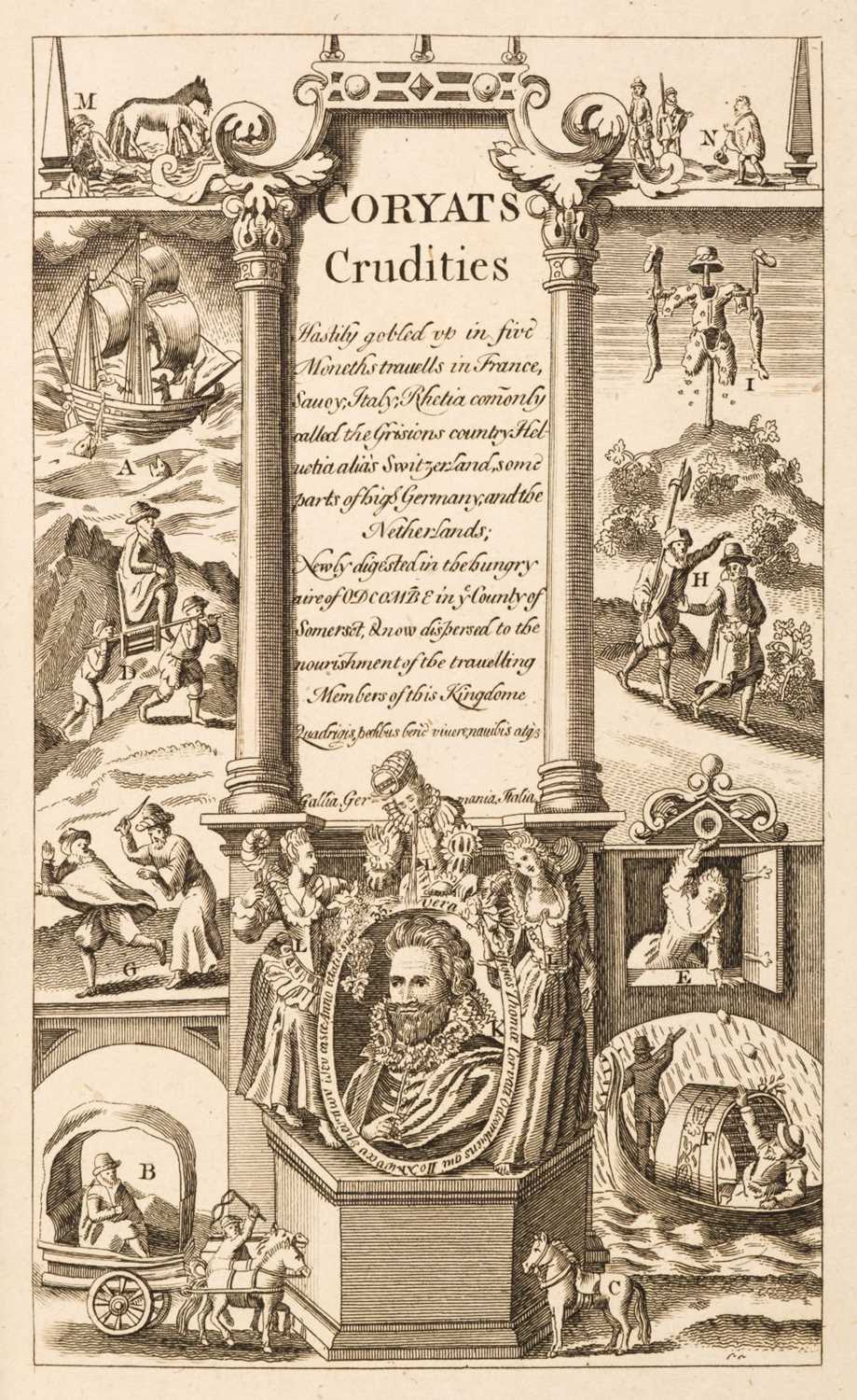 Lot 6 - Coryate (Thomas). Coryate's Crudities; Reprinted from the Edition of 1611