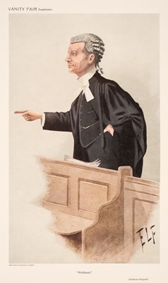 Lot 196 - Vanity Fair Caricatures. A collection of 30 legal caricatures, late 19th & early 20th century