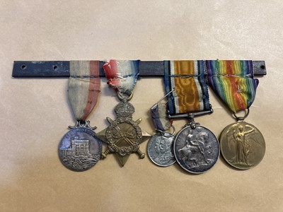 Lot 425 - Three: Driver W.S. Mutlow, Royal Artillery