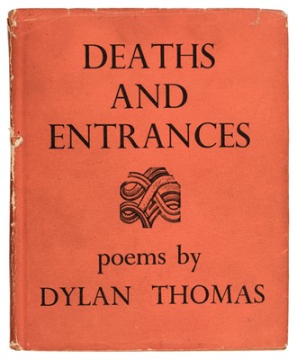 Lot 424 - Thomas (Dylan). Deaths and Entrances, 1st edition, J.M. Dent & Sons, 1946
