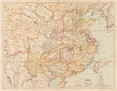 Lot 90 - Stanford (Edward, publisher). China (from the London Atlas series), London: Edward Stanford, [1901]