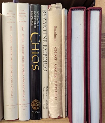 Lot 244 - Hood (Sinclair). Excavations in Chios 1938-1955, 2 volumes, 1981