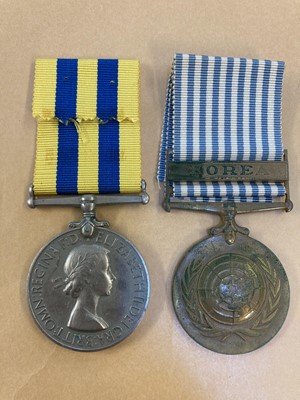 Lot 420 - Pair: Private B.R. Bunce, Royal Army Ordnance Corps