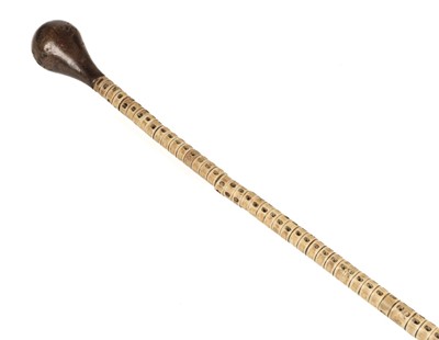 Lot 353 - Swagger Stick. Sharks vertebrae swagger stick