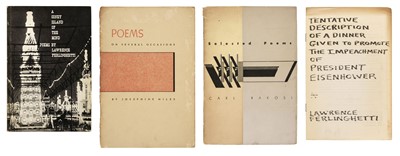 Lot 421 - Rakosi (Carl). Selected Poems, 1st edition, inscribed by the author, Norfolk: New Direction, 1941