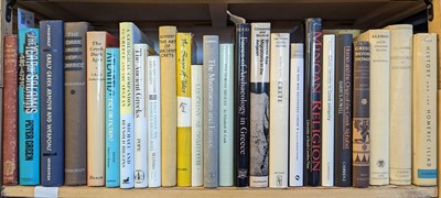 Lot 261 - Lorimer (H. L.). Homer and the Monuments, 1st edition, McMillan & Co. Ltd., 1950 and others...