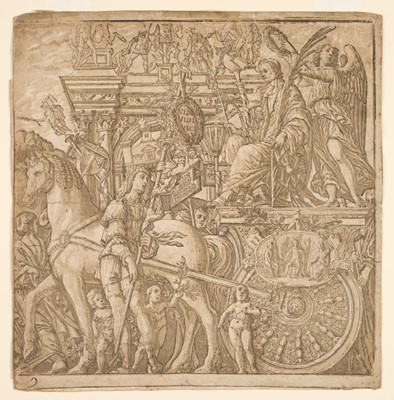 Lot 26 - Andreani (Andrea, 1558/59-1629). The Triumphs of Caesar, chiaroscuro woodcut, 1599