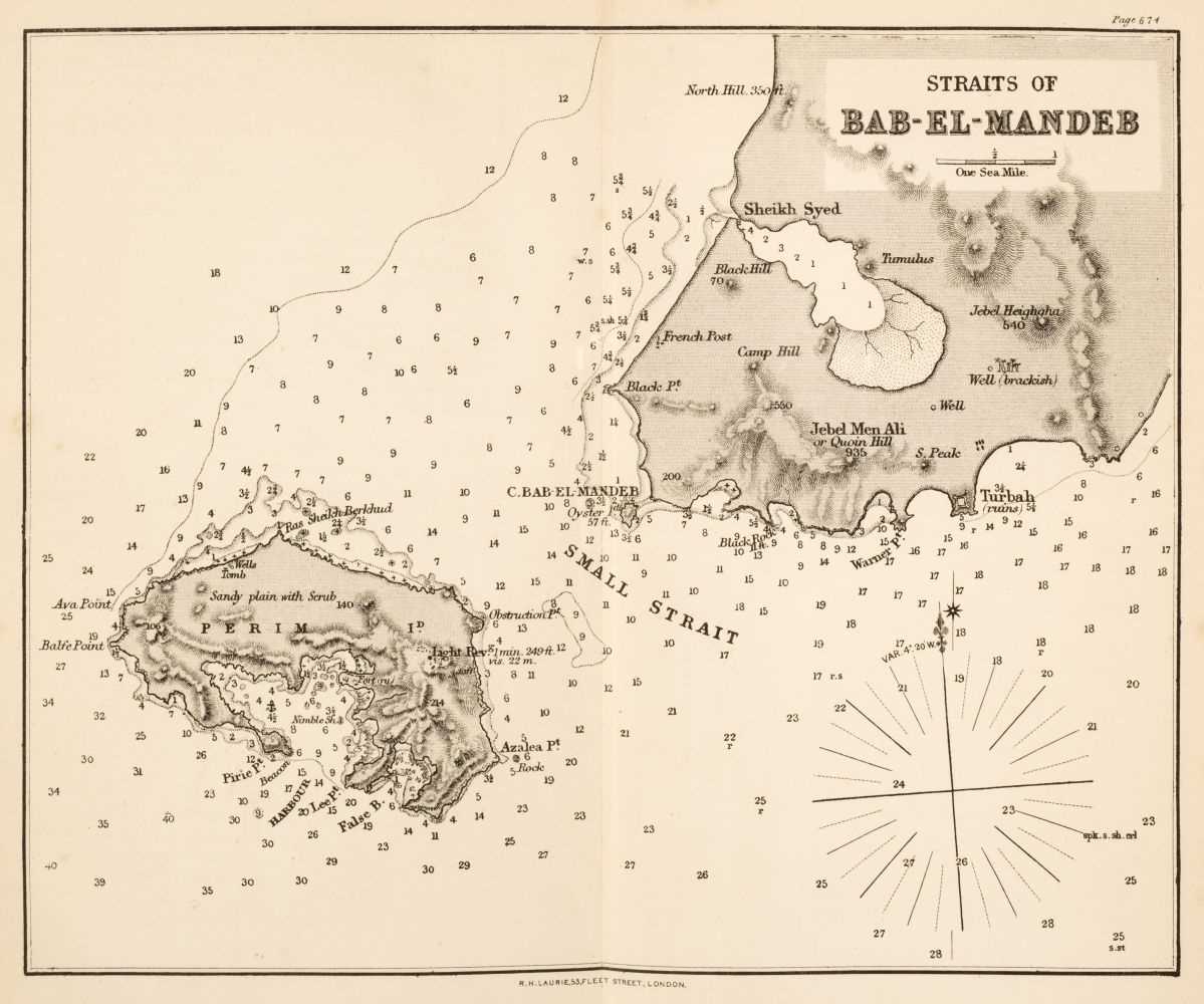 Lot 13 - Findley (Alexander George). A Directory for the navigation of the Indian Ocean..., 1876