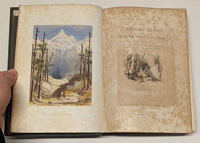 Lot 30 - Mazuchelli (Nina Elizabeth). The Indian Alps and how we cross them, 1876