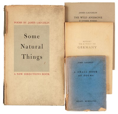 Lot 405 - Laughlin (James). A Small Book of Poems, 1st edition, Milan: Officine Grafiche Esperia, 1948
