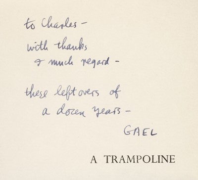 Lot 427 - Turnbull (Gael). i, mak-soud, 1st edition, Exeter: Exeter Books, 1969
