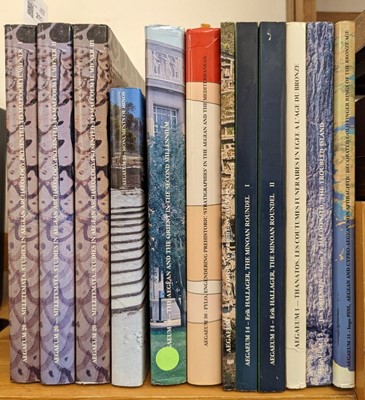 Lot 211 - Betancourt (Philip P, Vassos Karageorghis & others). Meletemata, 3 volumes, 1999