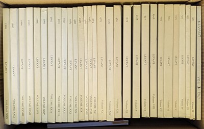 Lot 258 - Levant. Journal of the British School of Archeology in Jerusalem..., 1967-2016