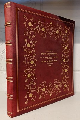 Lot 361 - Illuminated Addresses. Presented to Henry Thomas Mills, Deritend. 1908