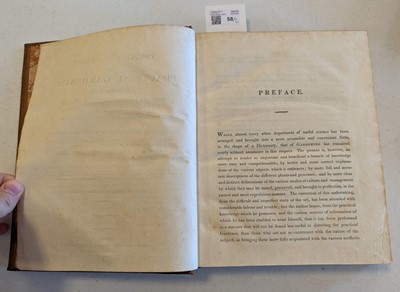 Lot 58 - Dickson (R.W.)A Complete Dictionary of Practical Gardening, 2 volumes, 1807